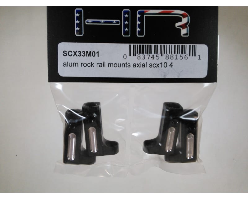Aluminum Rock Rail Mounts Axial Scx10 (4)
