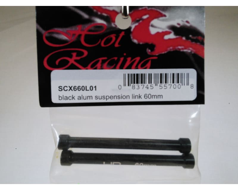 discontinued Aluminum Standoff Post Link 60mm w/ M3 Threads (Bla