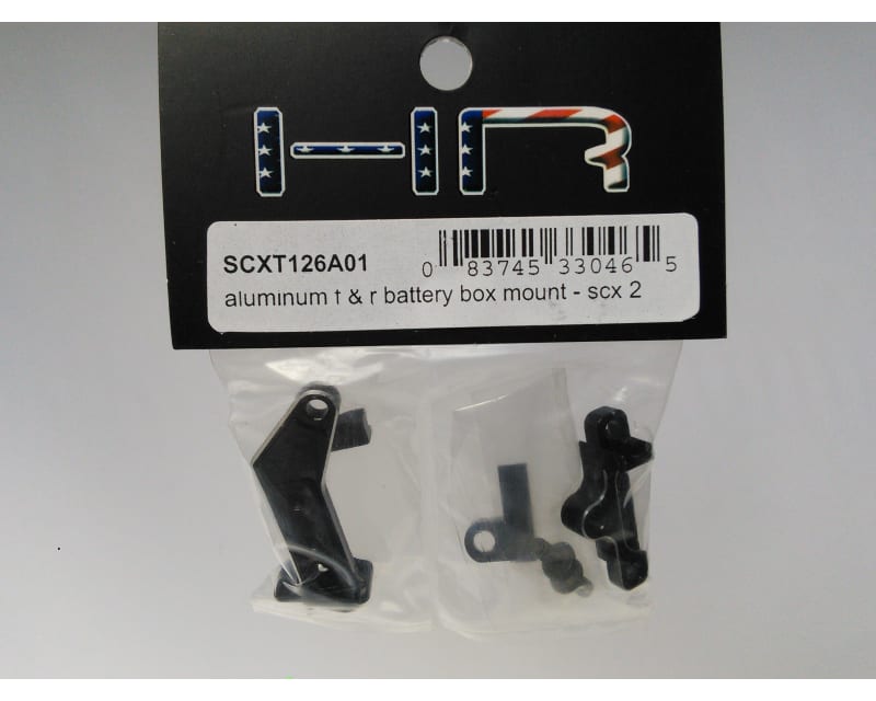 discontinued Aluminum F & R Battery Box Mount - Scx 2