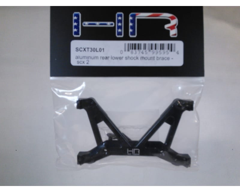 Aluminum Rear Lower Shock Mount Brace - Scx 2