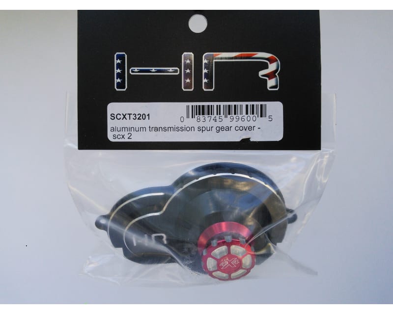 Tap to zoom Aluminum Transmission Spur Gear Cover - Scx 2