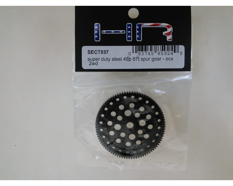 Tap to zoom Stock HD Steel 48P 87T Spur Gear - ECX 2WD