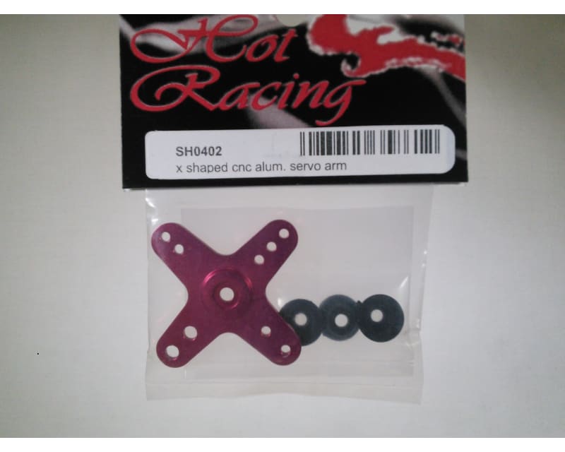 X shaped CNC Alum. servo arm