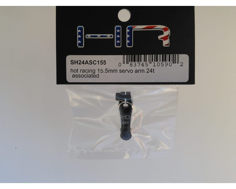 Tap to zoom Hot Racing 15.5mm Servo Arm 24T Associated