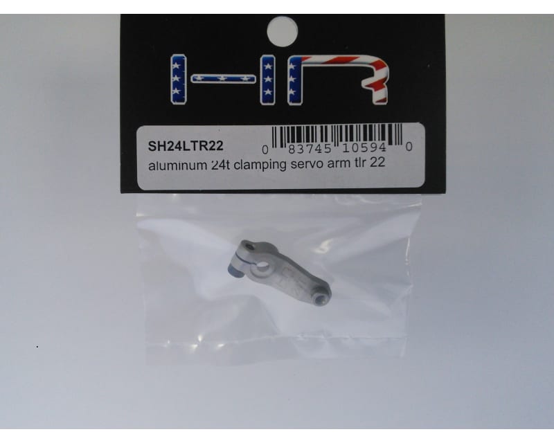 Aluminum 24T Clamping Servo arm TLR 22