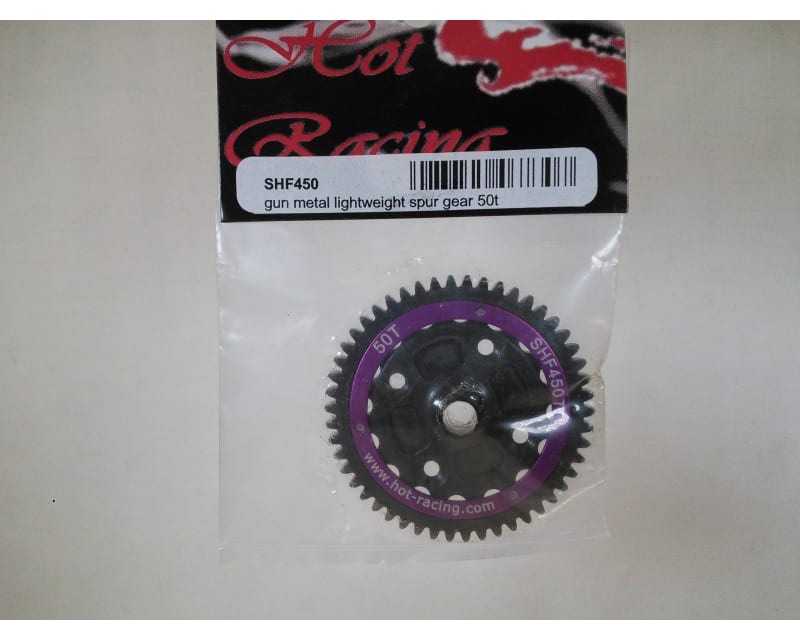 Purple lightweight spur gear 50t