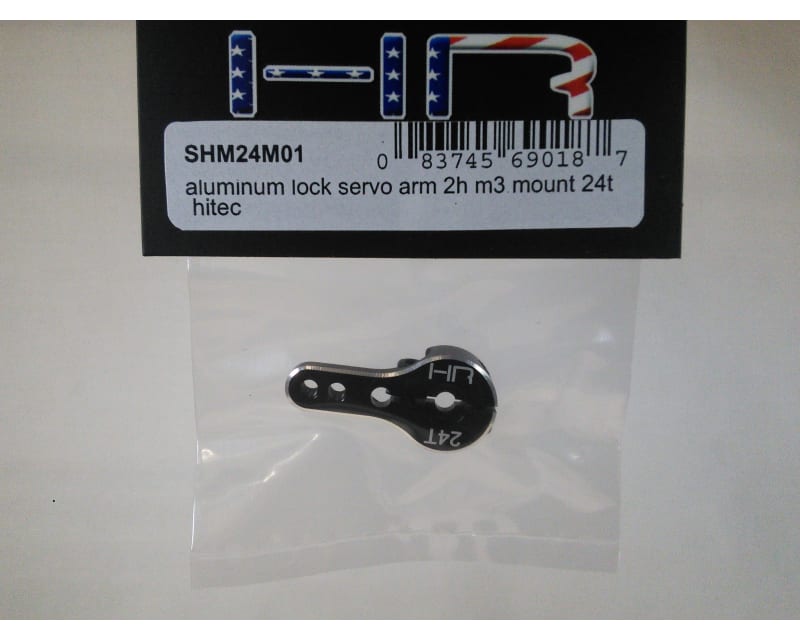 Aluminum Lock Servo Arm 2h M3 Mount 24t Hitec