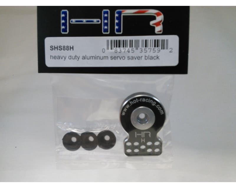 Heavy Duty Aluminum Servo Saver (Black)