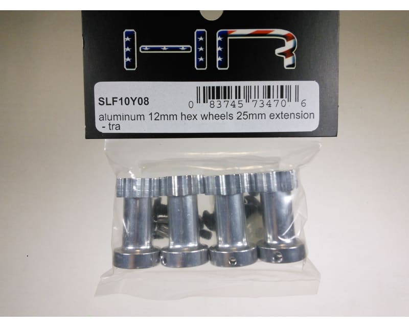 Aluminum 12mm Hex Wheels 25mm Extension - Tra