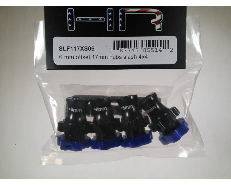 6 Mm Offset 17mm Hubs Slash 4x4