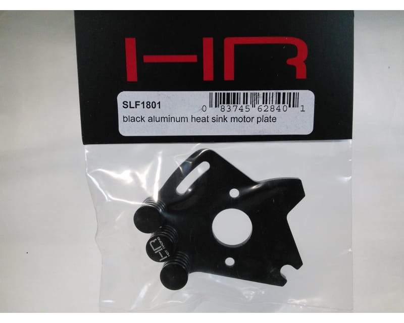 Black Aluminum Heat Sink Motor Plate