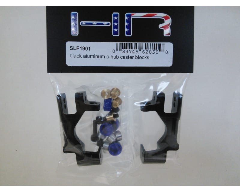 Aluminum C-Hub Caster Blocks Tra Ral/Rus/Sla/Sta/Tel 4x4