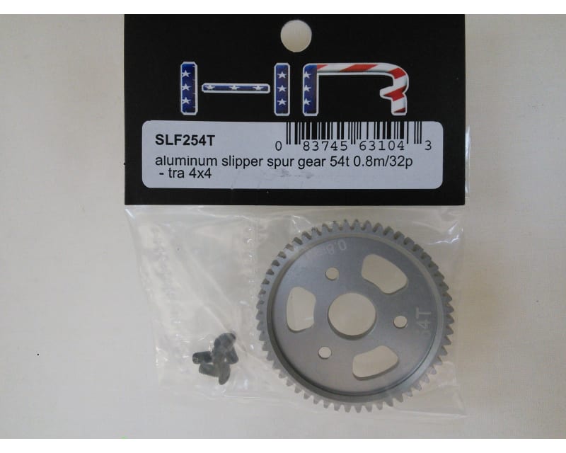 Aluminum Slipper Spur Gear (54T 0.8M/32P) - Tra 4X4