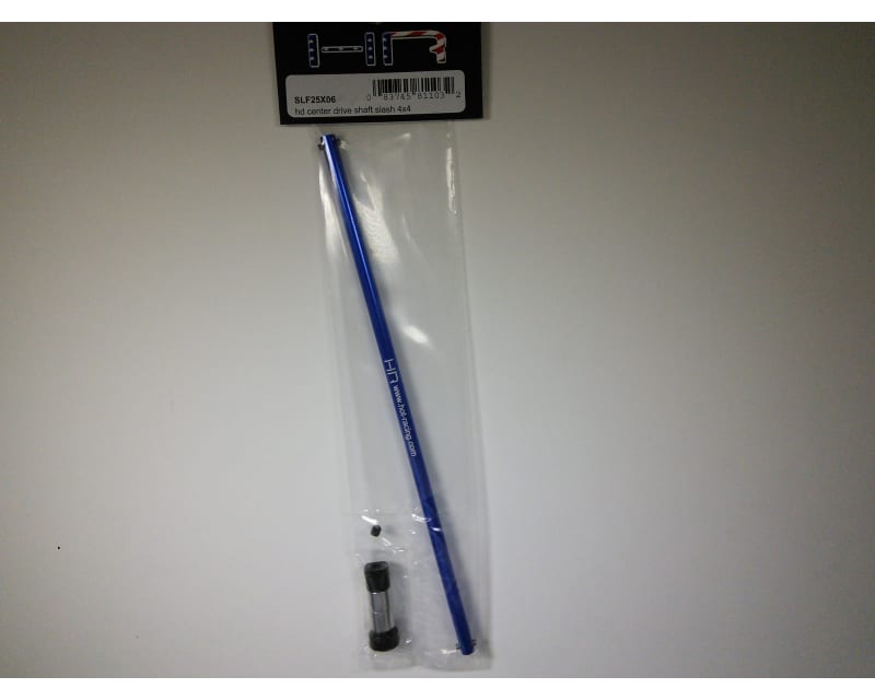 discontinued Blue Aluminum Hd Center Drive Shaft Slash 4x4