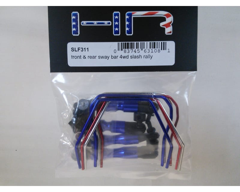 Front & Rear Sway Bar 4WD Slash Rally