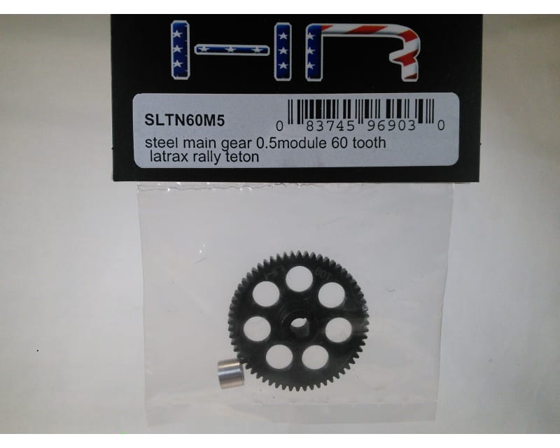 Tap to zoom Steel Main Gear 0.5module 60 Tooth Latrax Rally Teton