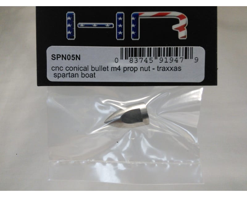 Stainless Steel Conical Bullet M4 Prop Nut - Tra M41 & Spartan