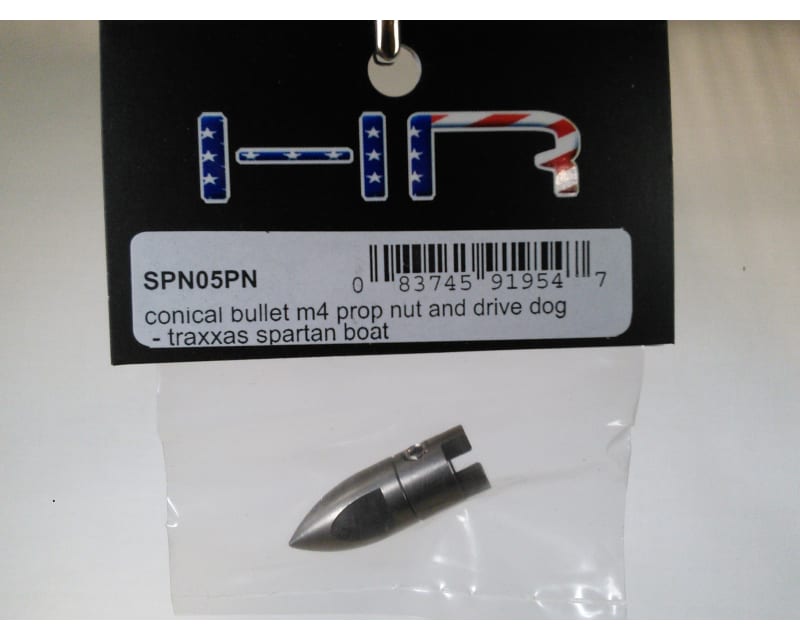 Tap to zoom Ss Conical Bullet M4 Prop Nut & Drive Dog Tra M41 Dcb Spartan