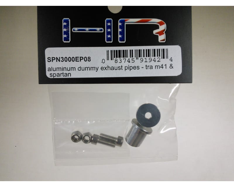 Aluminum Dummy Exhaust Pipes - Tra M41 & Spartan