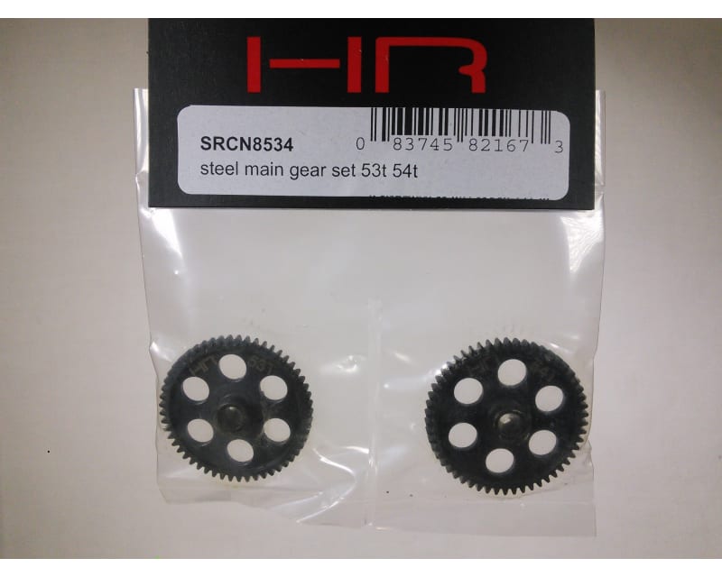 Tap to zoom Steel Main Gear Set 53t 54t 0.5 mod