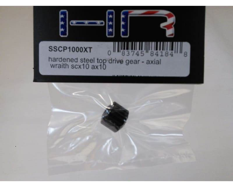 Tap to zoom Hardened Steel Top Drive Gear - Axial Wraith SCX10 AX10
