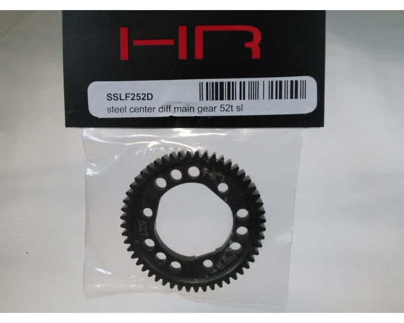 Steel Spur Gear for Center Diff (52T 0.8M/32P) - Tra 4x4