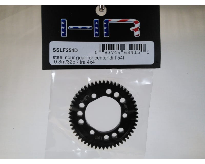 Steel Spur Gear for Center Diff (54T 0.8M/32P) - Tra 4X4