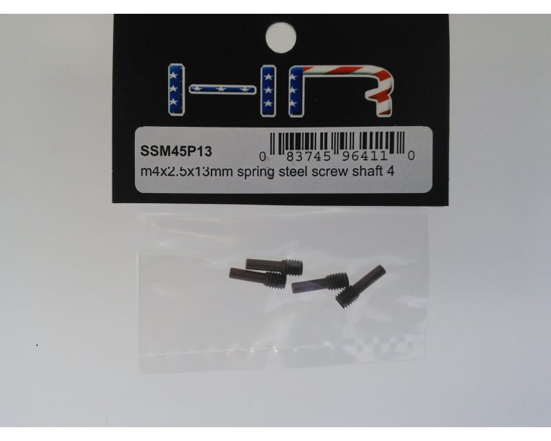M4x2.5x13mm Spring Steel Screw Shaft (4)