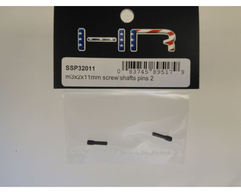 M3x2x11mm Screw Shafts Pins (2)
