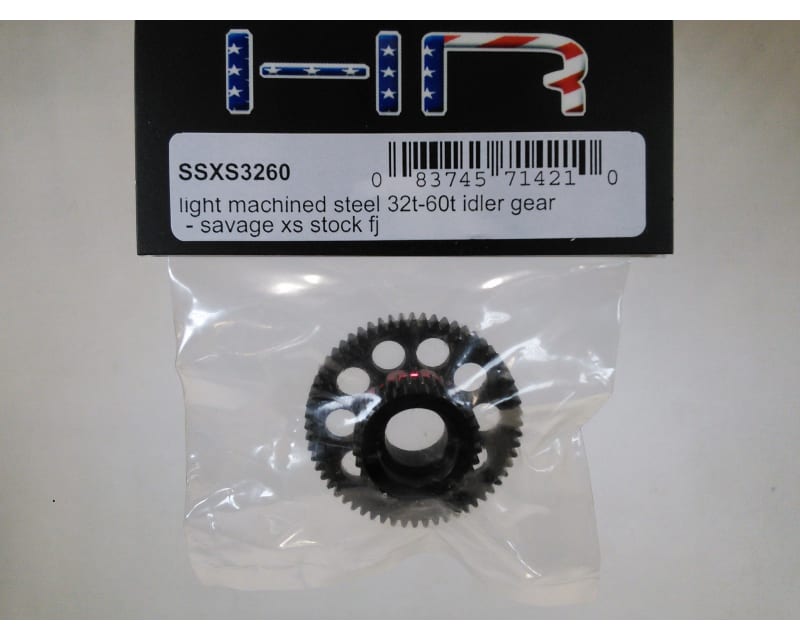 Light Machined Steel 32T-60T Idler Gear - Savage XS FJ cruiser