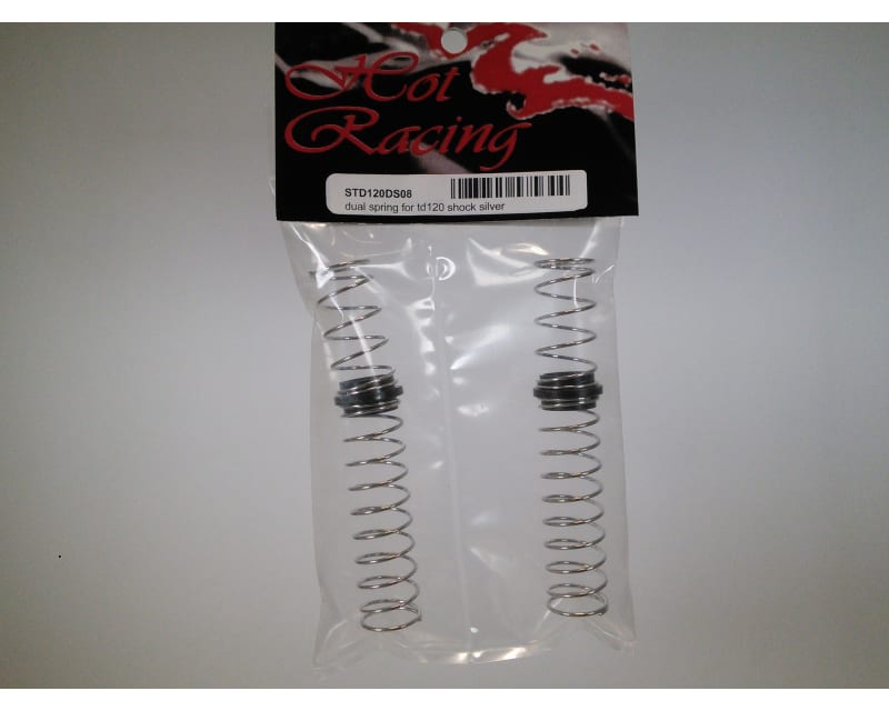 Dual Spring for Td120 Shocks Silver