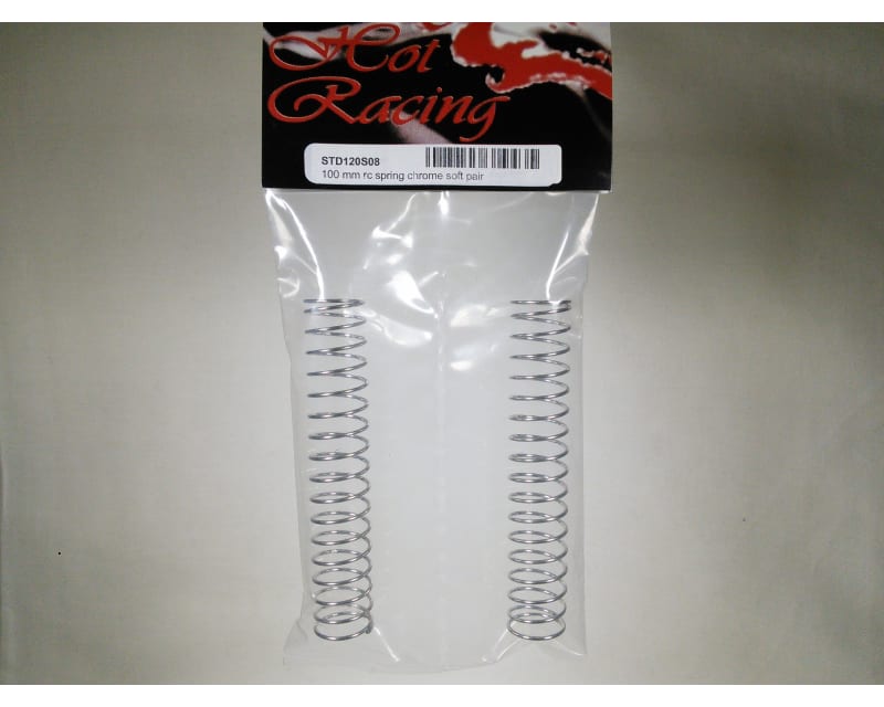 100 Mm Rc Springs chrome Soft (Pair)