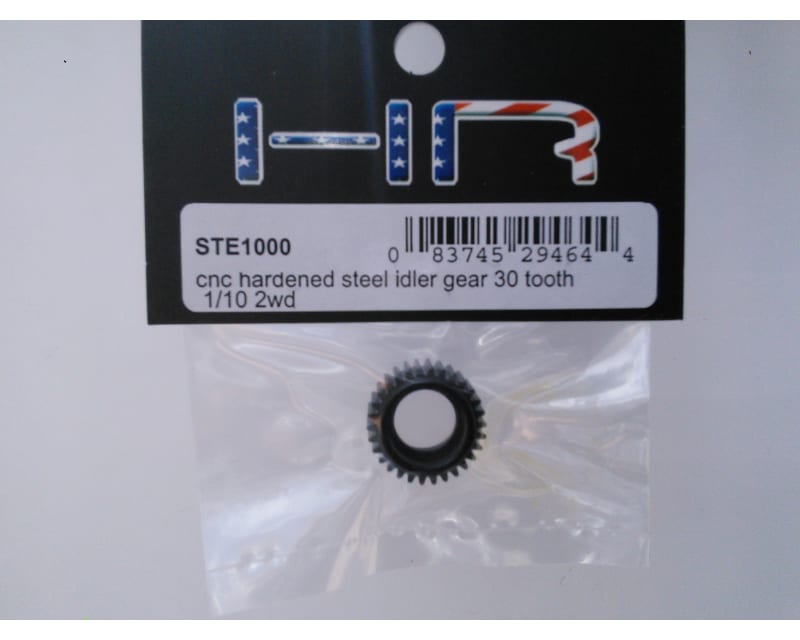 CNC hardened steel Idler Gear 30 Tooth 1:10 2WD