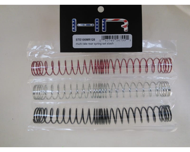 Tap to zoom Multi-Rate Rear Spring Set (3 Pair) - Slash Rustler Stampede