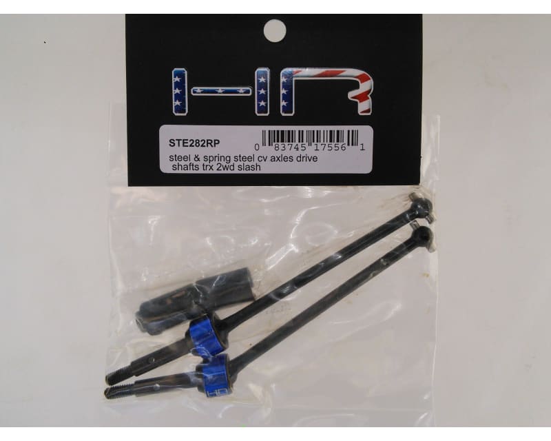 Steel & Spring Steel Cv Axles Drive Shafts TRX 2WD Slas