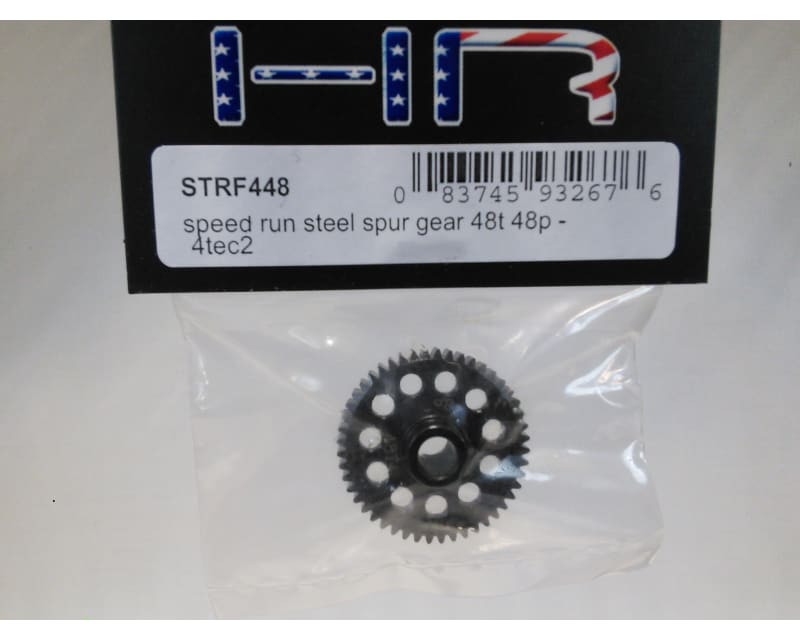 Tap to zoom Speed Run Steel Spur Gear (48t 48p) - 4tec2