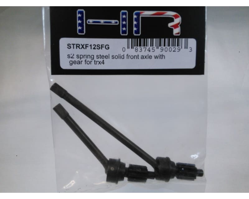 S2 Hardened Spring Steel Front Cv Axles TRA Trx-4