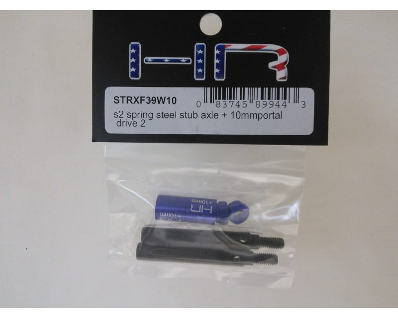 +10mm S2 Spring Steel Portal Drive Stub Axles TRA Trx-4