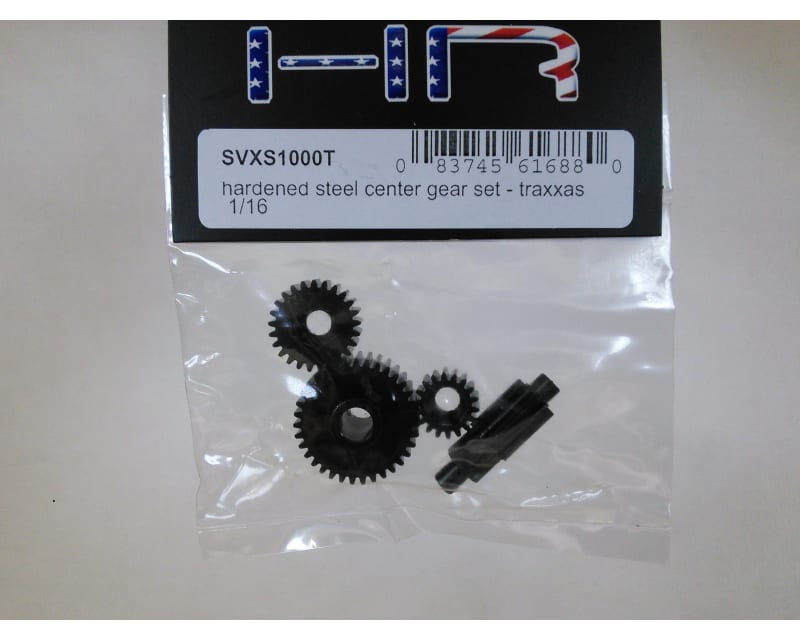 Hardened Steel Center Gear Set - TRA 1/16