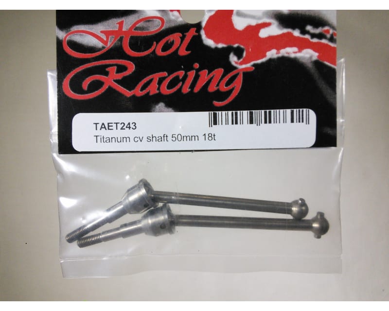 Tap to zoom discontinued Titanium Universal Cv Shafts 18t Mt