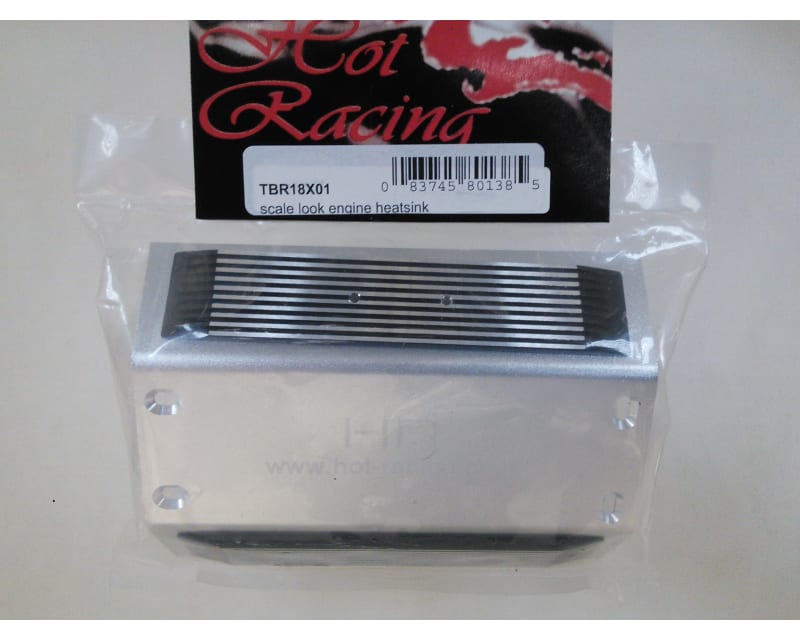 Aluminum Scale Engine Cover & Motor heat sink Tamiya Bruiser