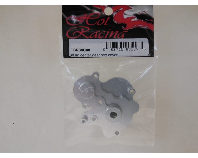 Tap to zoom Aluminum Transmission Case End Cover - Tamiya Bruiser