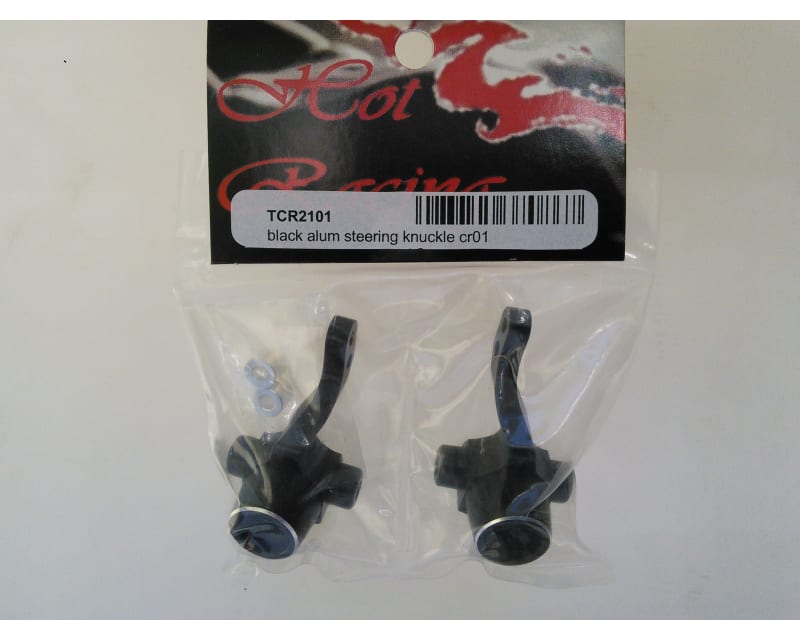 Black Aluminum Steering Knuckle CR01