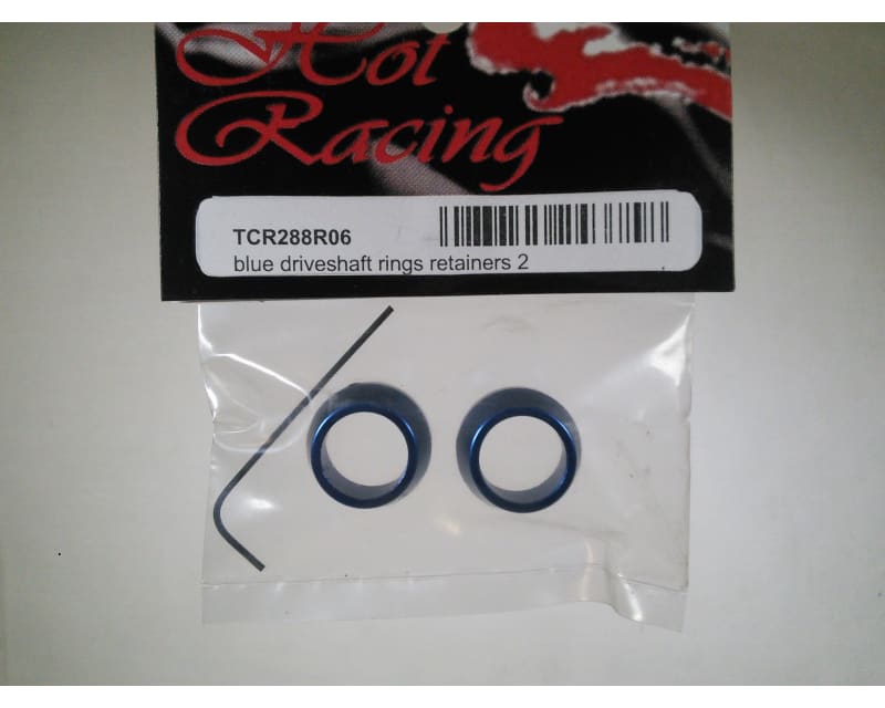 Blue Driveshaft Rings retainers (2)