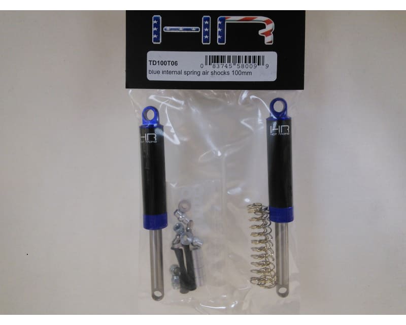 Blue Internal Spring Air Shocks 100mm