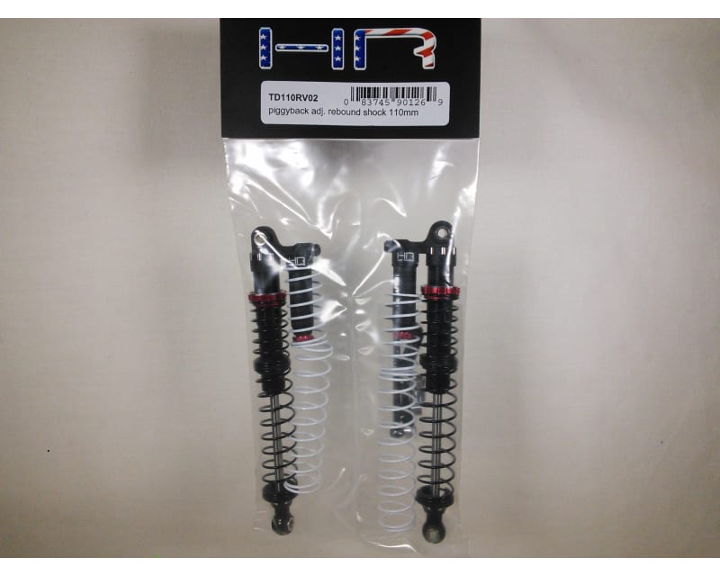 110mm Aluminum Piggyback Shocks Adjustable