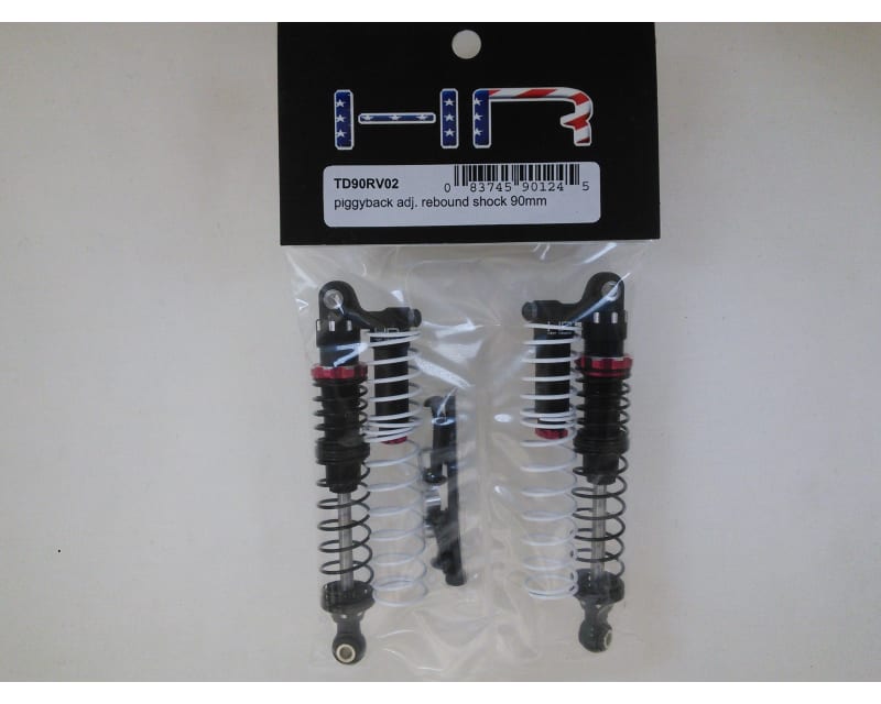 90mm Aluminum Piggyback Shocks Adjustable