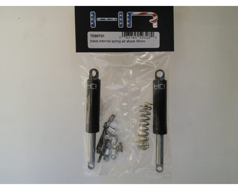 Black Internal Spring Air Shock 90mm