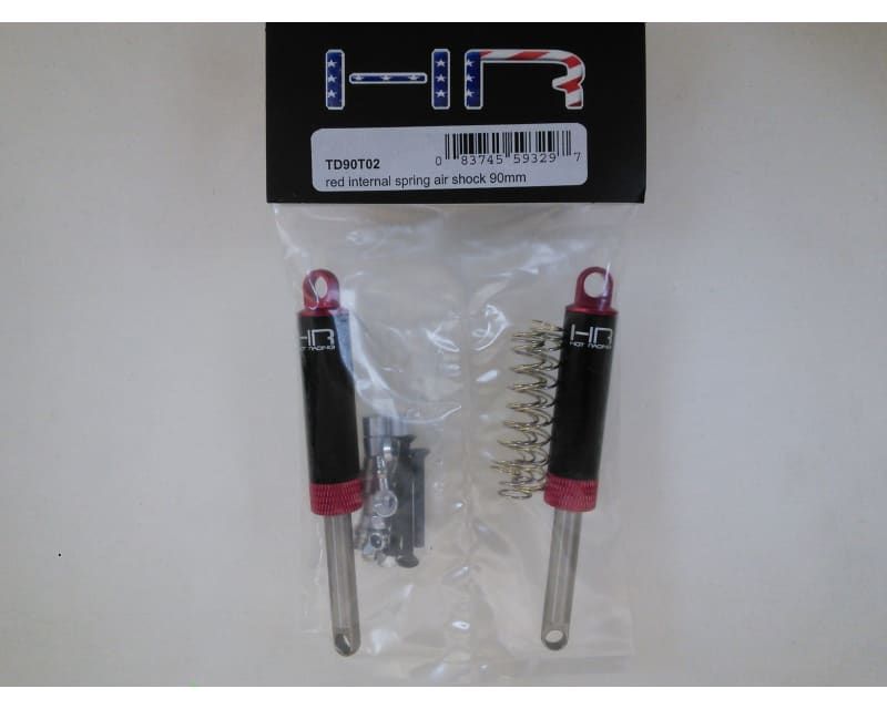 Tap to zoom Red Internal Spring Air Shock 90mm