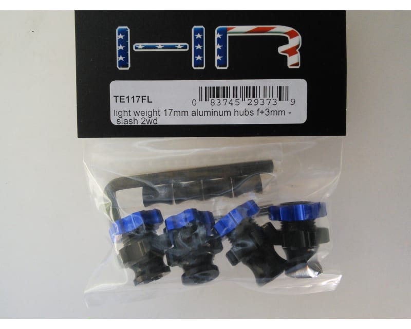 Light Weight 17mm Aluminum Hubs F+3mm - TRA 1:10 2WD